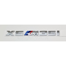Емблема напис багажника BMW X5M35i