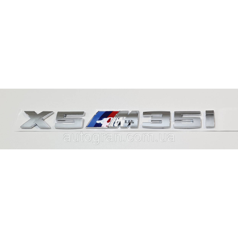 Емблема напис багажника BMW X5M35i