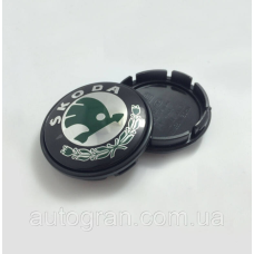 Заглушки ковпачки литих дисків Skoda 65 мм