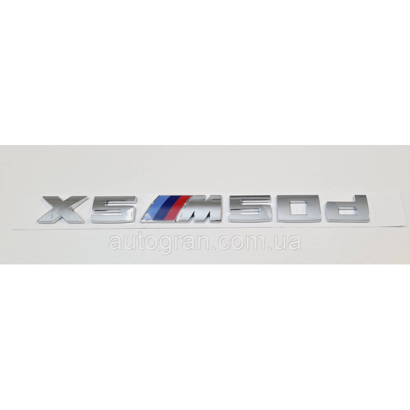 Емблема напис багажника BMW X5M550d