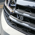 Емблема решітки радіатора VW Volkswagen Atlas Touareg Tiguan Passat V6 чорна