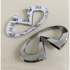 Емблема кришки багажника Infinity 123мм*65мм