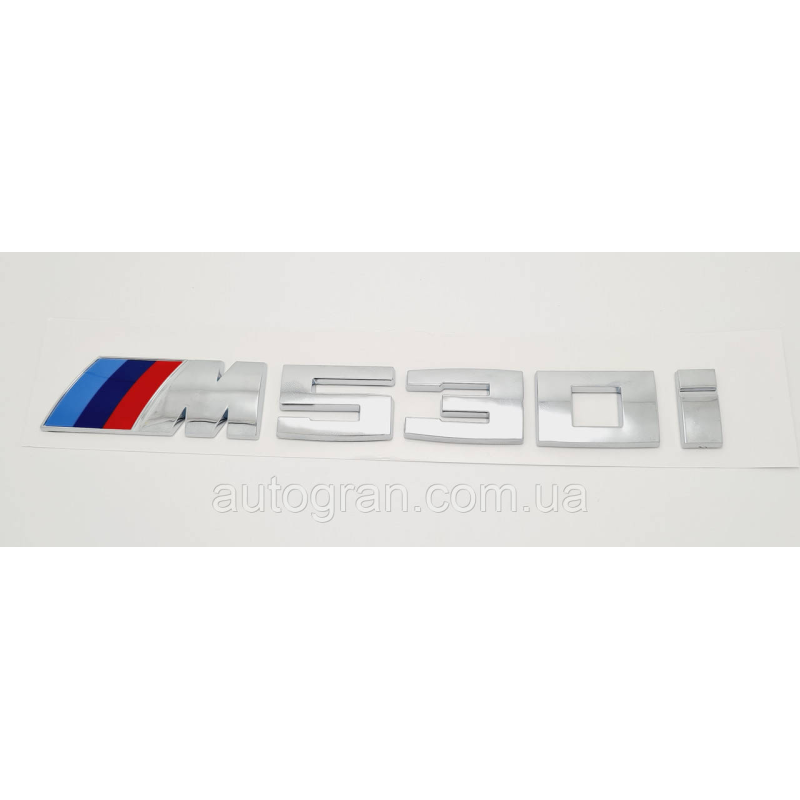 Емблема напис багажника BMW M530i