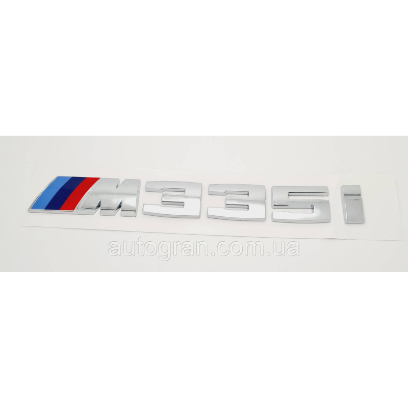 Емблема напис багажника BMW M335i