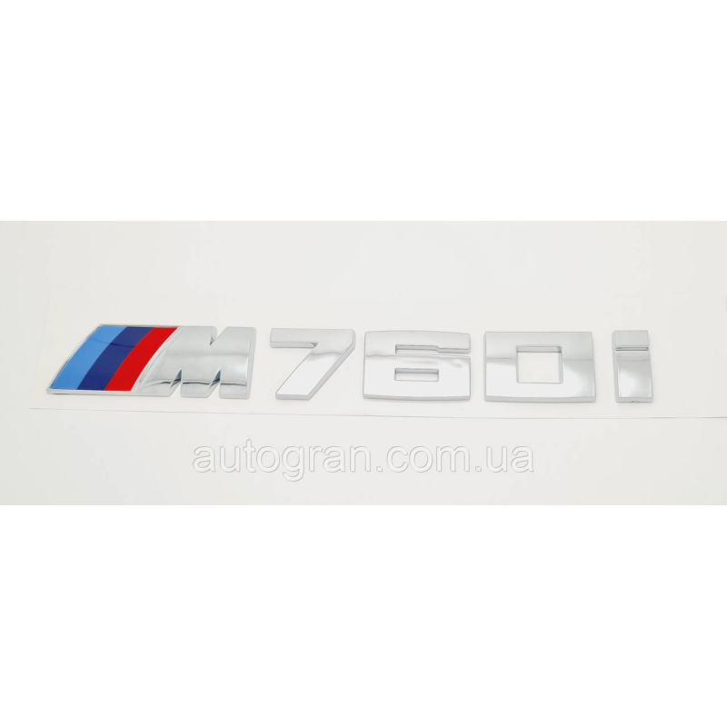 Емблема напис багажника BMW M760i Емблема напис багажника BMW M760i