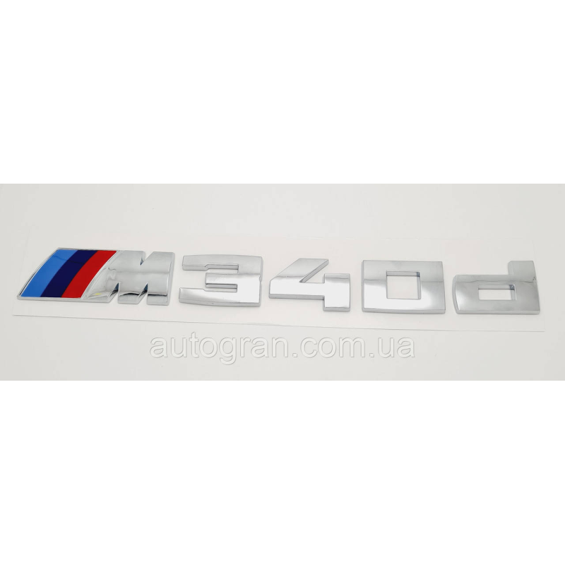 Емблема напис багажника BMW M340d