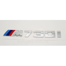 Емблема напис багажника BMW M730i