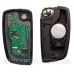 Ключ викидний Nissan 2 кнопки 433MHz 4A PCF7952E