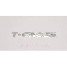 Емблема напис багажника VW Volkswagen T-cross
