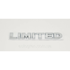 Емблема напис багажника Limited 12.5x1.8см