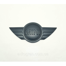 Емблема кузова Mini чорна