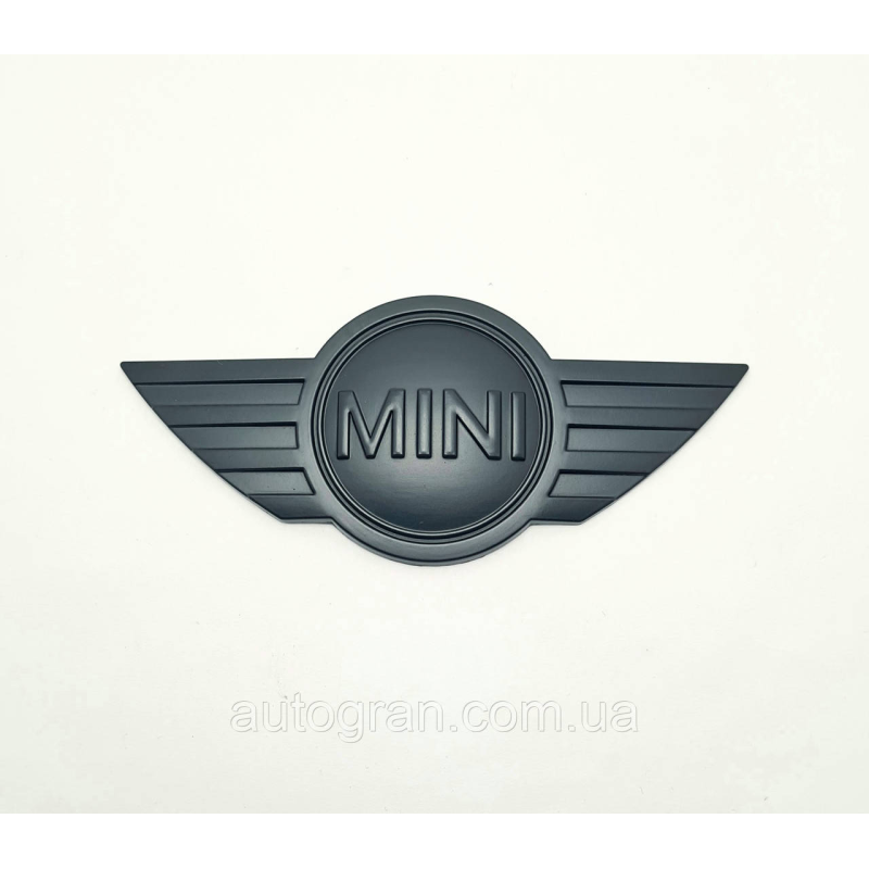 Емблема кузова Mini чорна Емблема кузова Mini чорна
