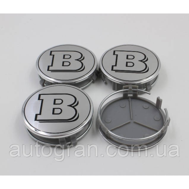 Заглушки ковпачки литих дисків Mercedes Brabus