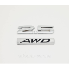 Емблема кузова 2.5 AWD Honda Toyota Mazda