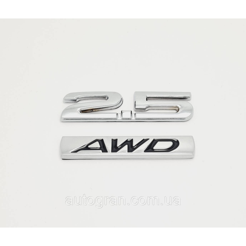 Емблема кузова 2.5 AWD Honda Toyota Mazda