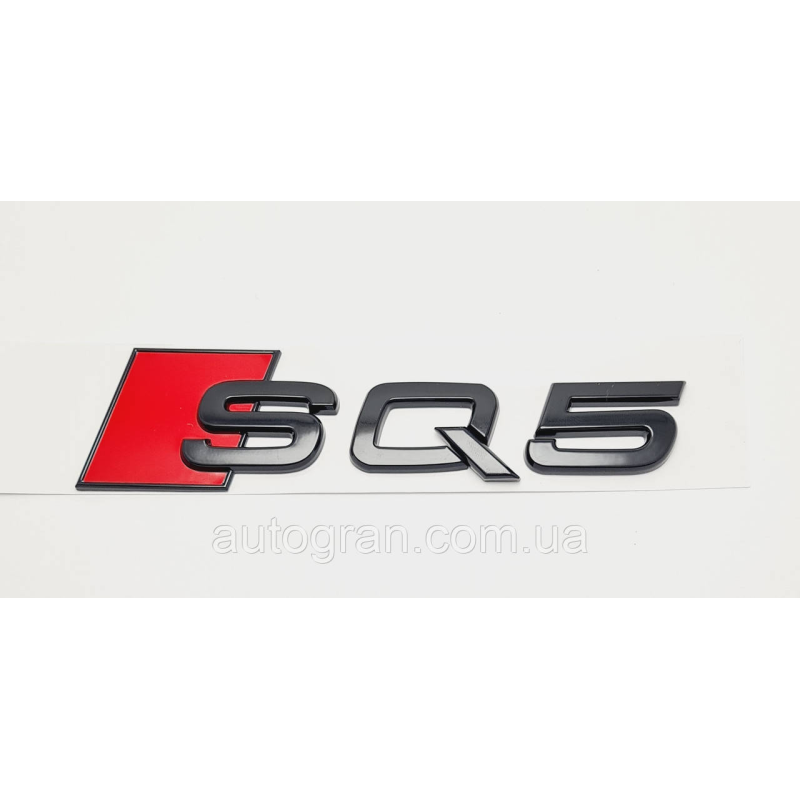 Емблема на кузов Audi SQ5 чорна