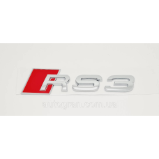 Емблема на кузов Audi RS3