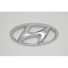 Емблема решітки радіатора Hyundai 16.5 см х 8 см