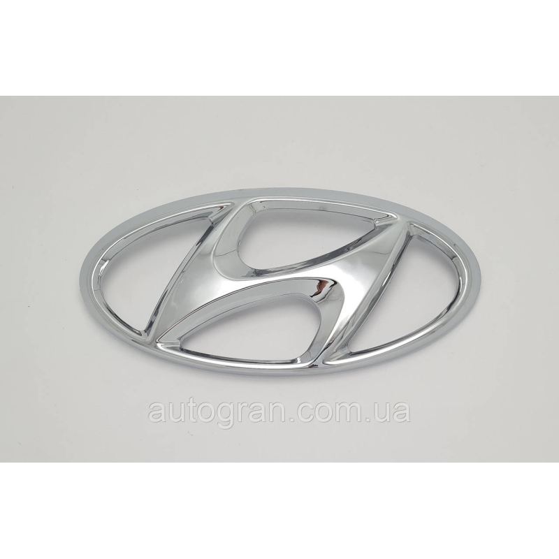 Емблема решітки радіатора Hyundai 16.5 см х 8 см