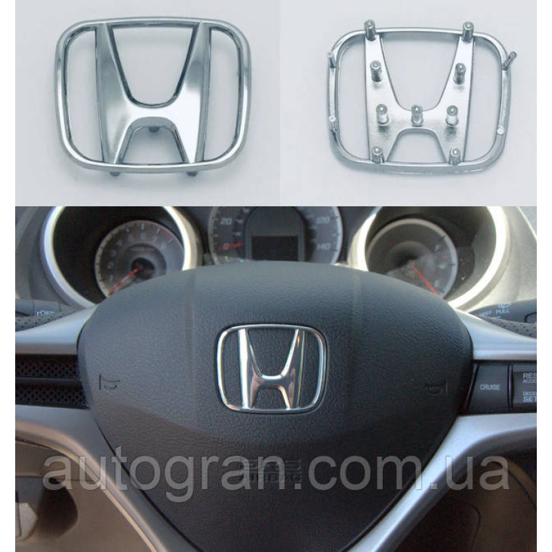 Емблема керма Honda 53мм*43мм