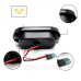 LED Покажчики повороту на крило VW Volkswagen Golf 3 4 Passat B5 B5+ чорні