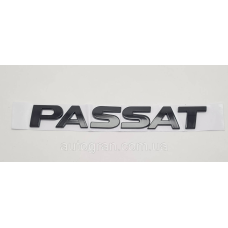 Емблема напис багажника VW Passat чорний