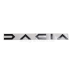 Емблема напис Dacia новий тип чорна Емблема напис Dacia новий тип чорна