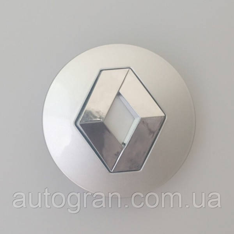 Заглушки ковпачки литих дисків Renault 57mm Заглушки ковпачки литих дисків Renault 57mm