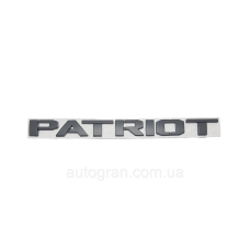 Емблема напис JEEP Patriot чорна