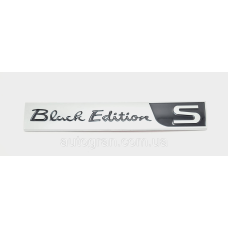 Емблема напис багажника Toyota Land Cruiser Black Edition