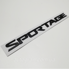 Емблема напис багажника Kia Sportage чорний