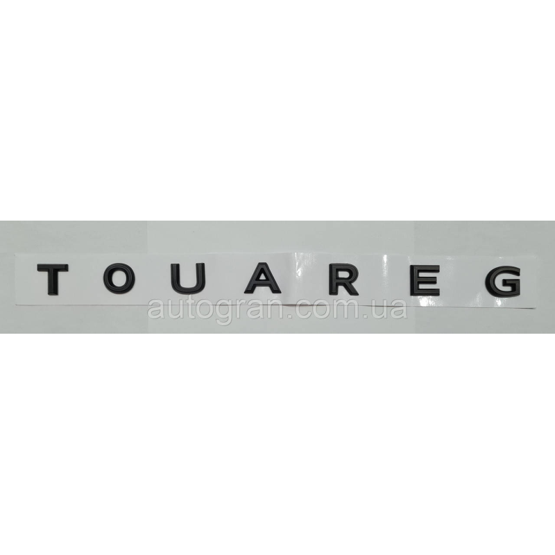 Емблема напис багажника VW Volkswagen Touareg NEW чорний Емблема напис багажника VW Volkswagen Touareg NEW чорний