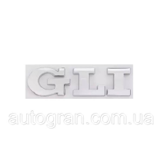 Емблема кузова VW Volkswagen Jetta GLI хром