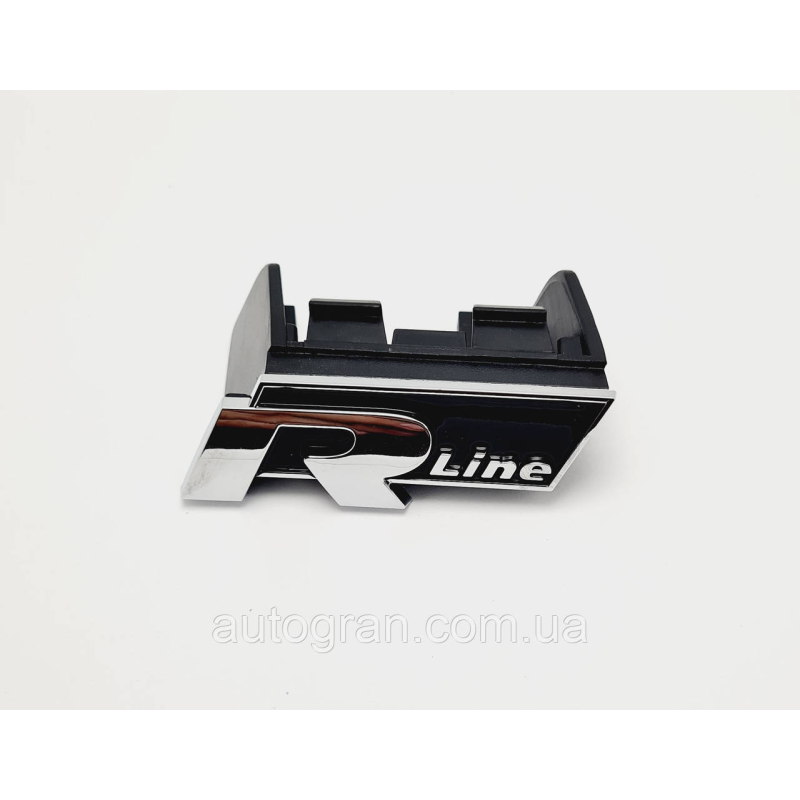Емблема решітки радіатора VW Volkswagen Passat B8 R-line Rline чорна