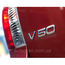 Емблема напис багажника Volvo V50