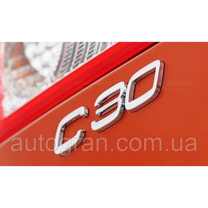 Емблема напис багажника Volvo C30