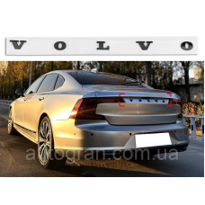 Емблема напис багажника Volvo чорний
