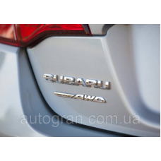 Емблема напис багажника Subaru