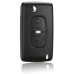 Корпус викидного ключа 2 кнопки Peugeot 4007 4008 Citroen C-Crosser C4 Aircross