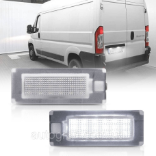 Діодна підсвітка номера Fiat Ducato Peugeot Boxer Citroen Jumper 2006-