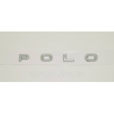 Емблема напис багажника VW Volkswagen Polo new