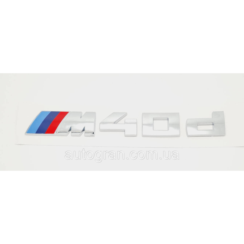 Емблема напис багажника BMW M40d