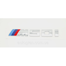 Емблема напис багажника BMW M50i