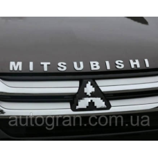 Емблема напис кузова Mitsubishi великий