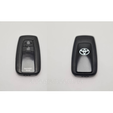 Корпус смарт ключа Toyota Avensis Auris CHR Corolla Camry Land Cruiser Highlander 2 кнопки