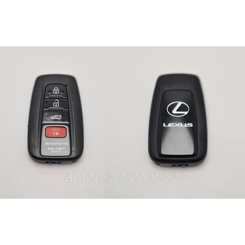 Корпус смарт ключа 3+1 кнопки Lexus Корпус смарт ключа 3+1 кнопки Lexus
