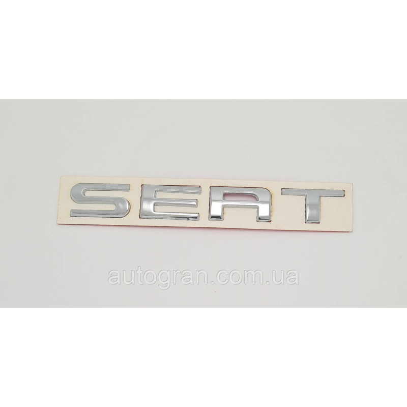 Емблема напис багажника Seat