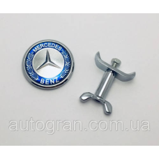 Емблема заглушка значка капота Mercedes