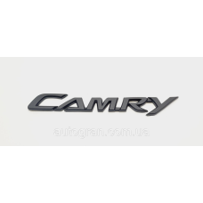 Емблема напис багажника Toyota Camry чорна матова