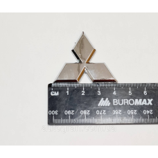 Емблема багажника Mitsubishi 4.3см плоска